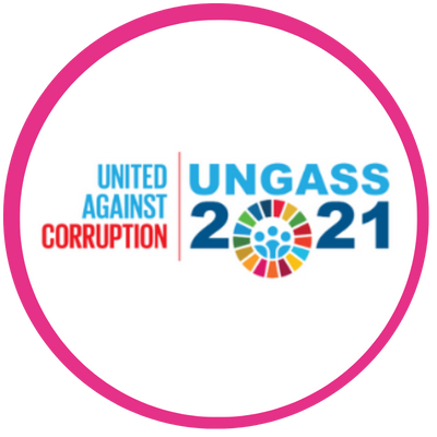United Against Corruption UNGASS 2021 logo