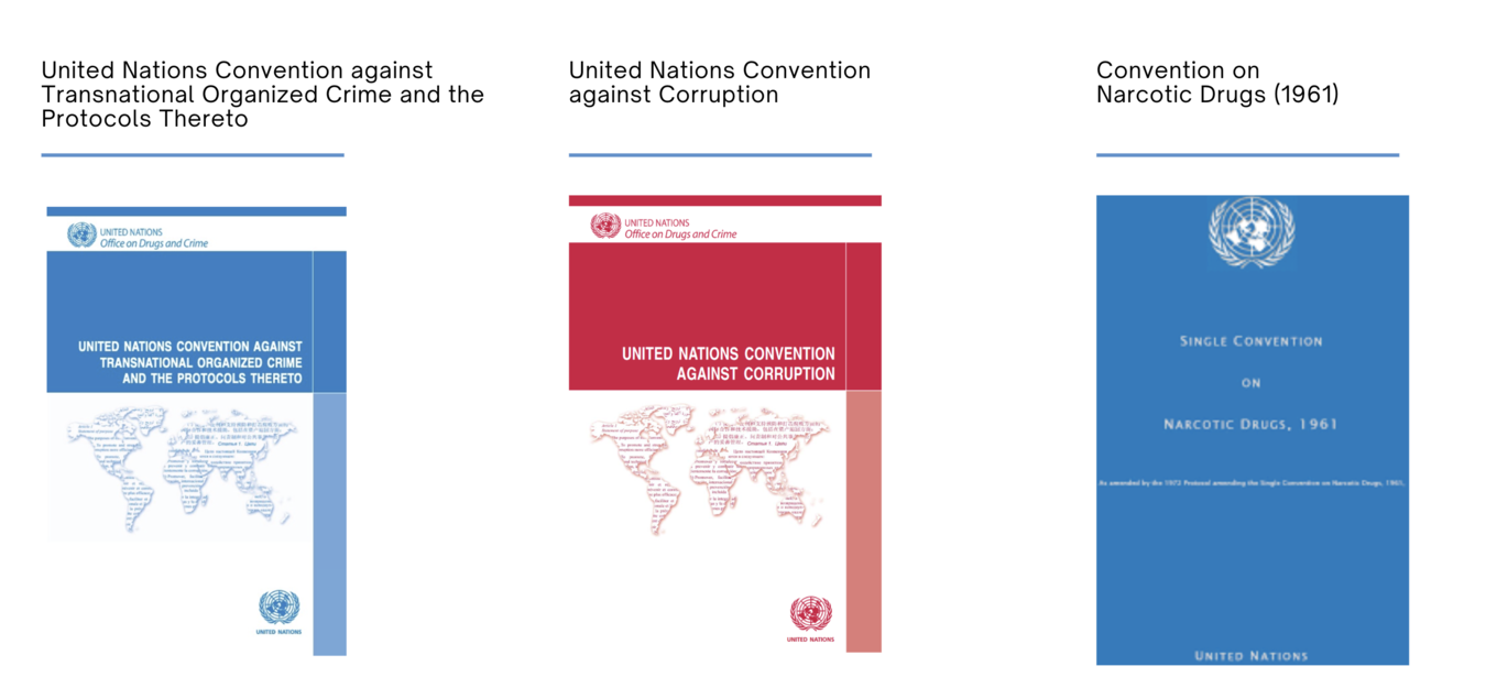 UNODC International Conventions, Treaties and Instruments