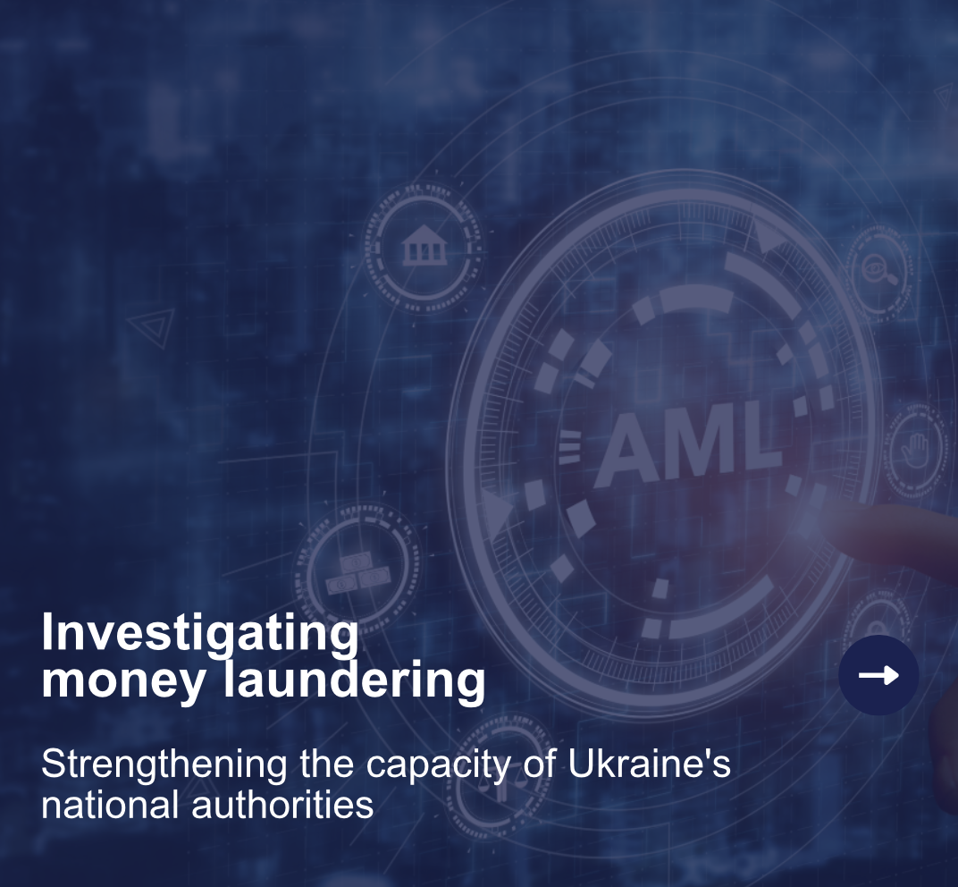 Websotry: Strengthening the capacity of Ukraine's national authorities to investigate money laundering