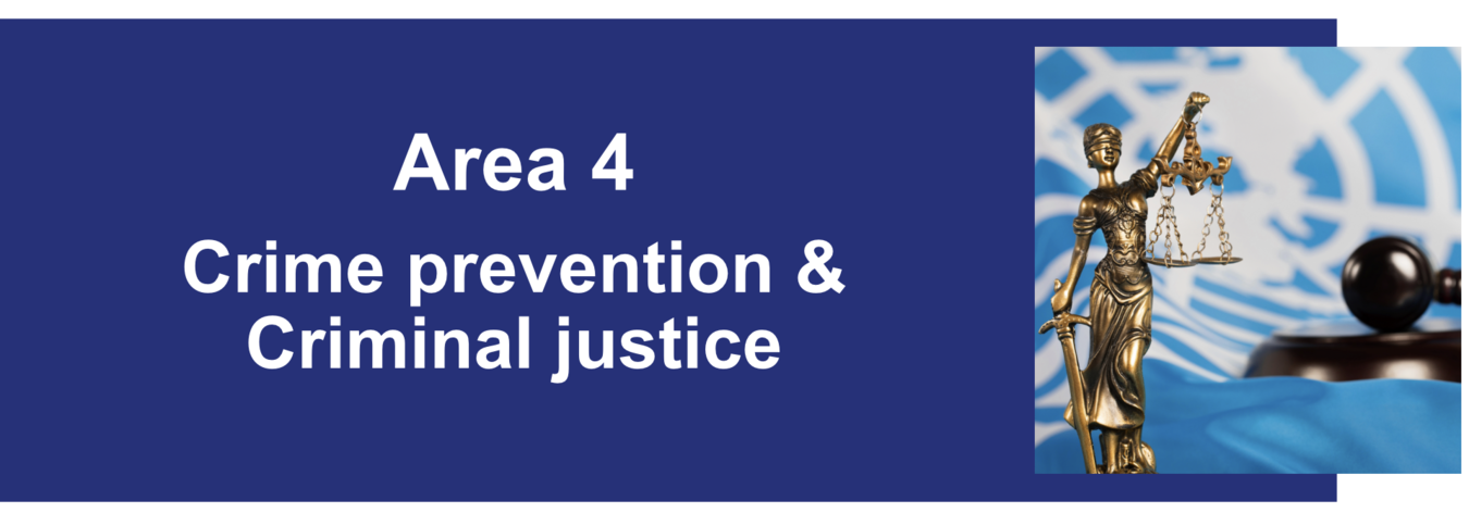 Area 4 Crime prevention & Criminal justice