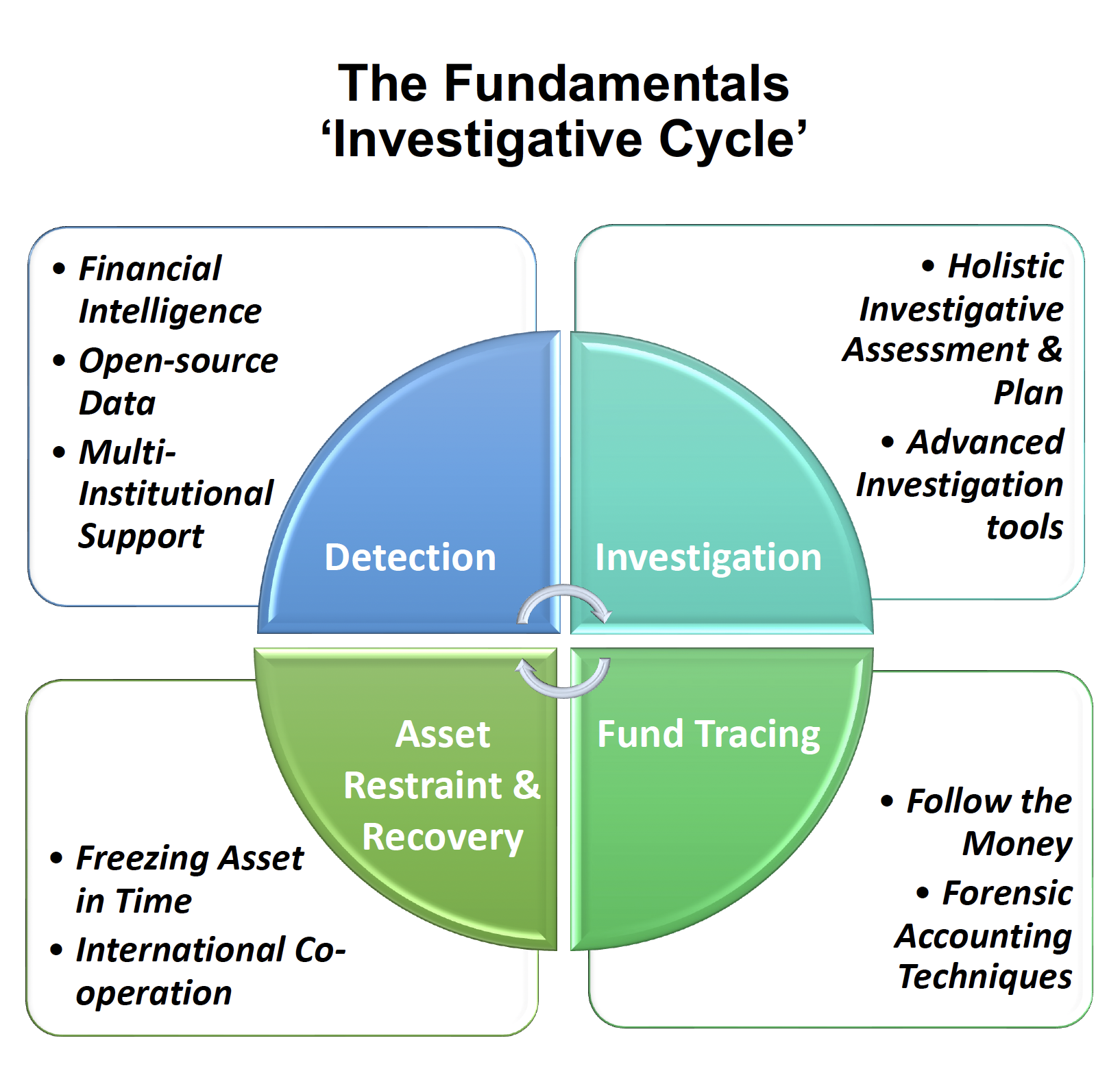 Figure: The Fundamentals ‘Investigative Cycle’