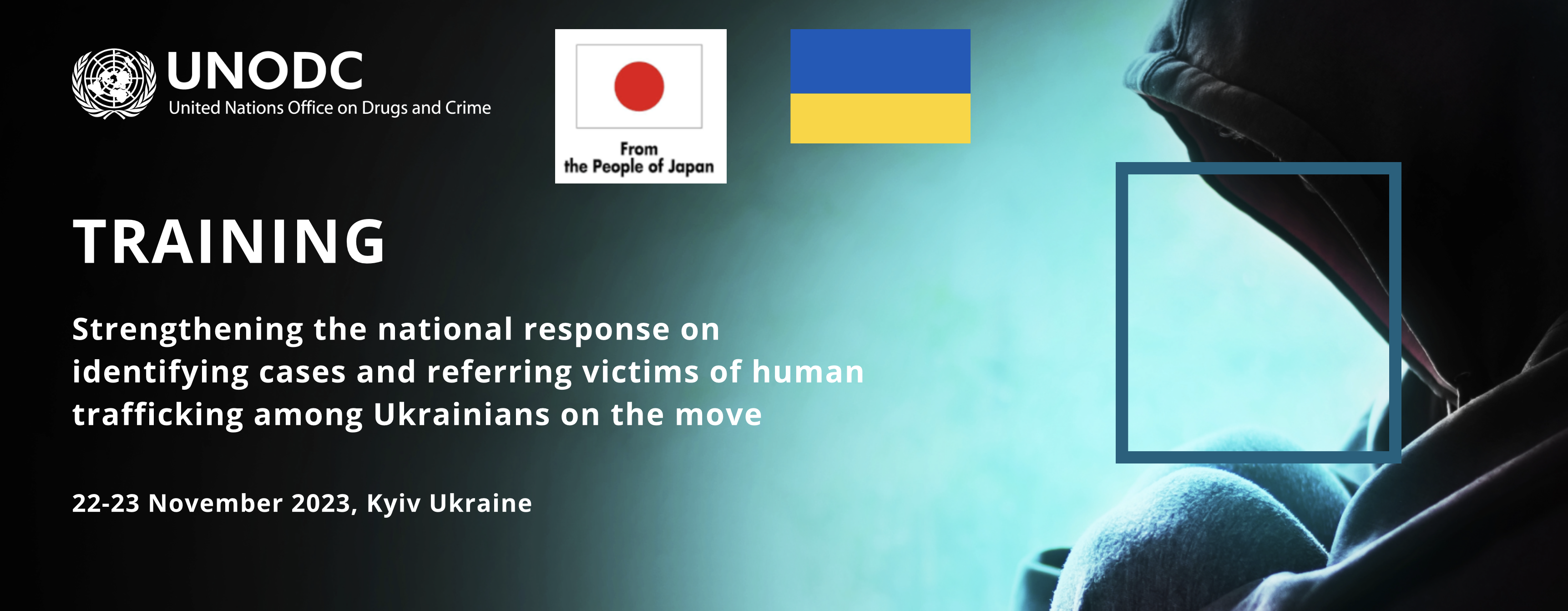 Webstory: Strengthening the national response on identifying cases and referring victims of human trafficking  among Ukrainians on the move