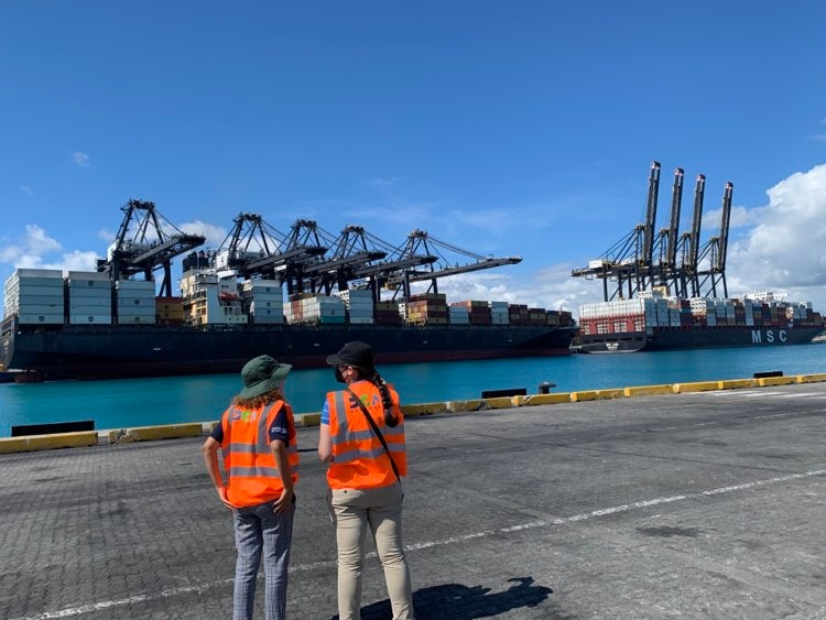 <div style="text-align: center;"> </div>
<div style="text-align: center;">Study visit to the Port of Caucedo, Dominican Republic</div>