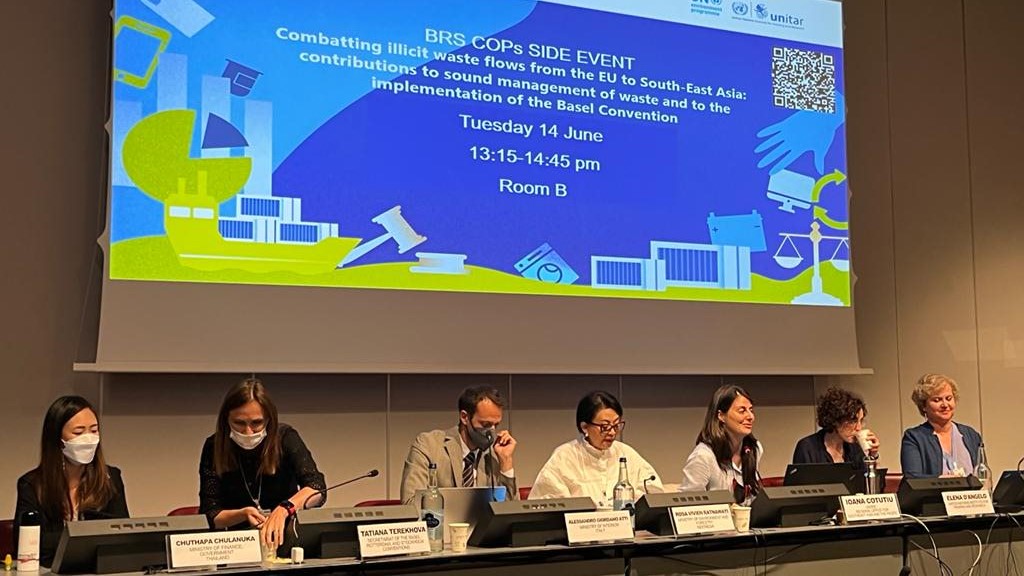 <p><em>Unwaste</em> organized a side event at the Conference of the Parties to the Basel, Rotterdam, and Stockholm (BRS) Conventions between 6-17 June 2022. Speakers from Indonesia, Thailand, Italy and the BRS Secretariat shared their expertise and challenges in their countries.</p>
