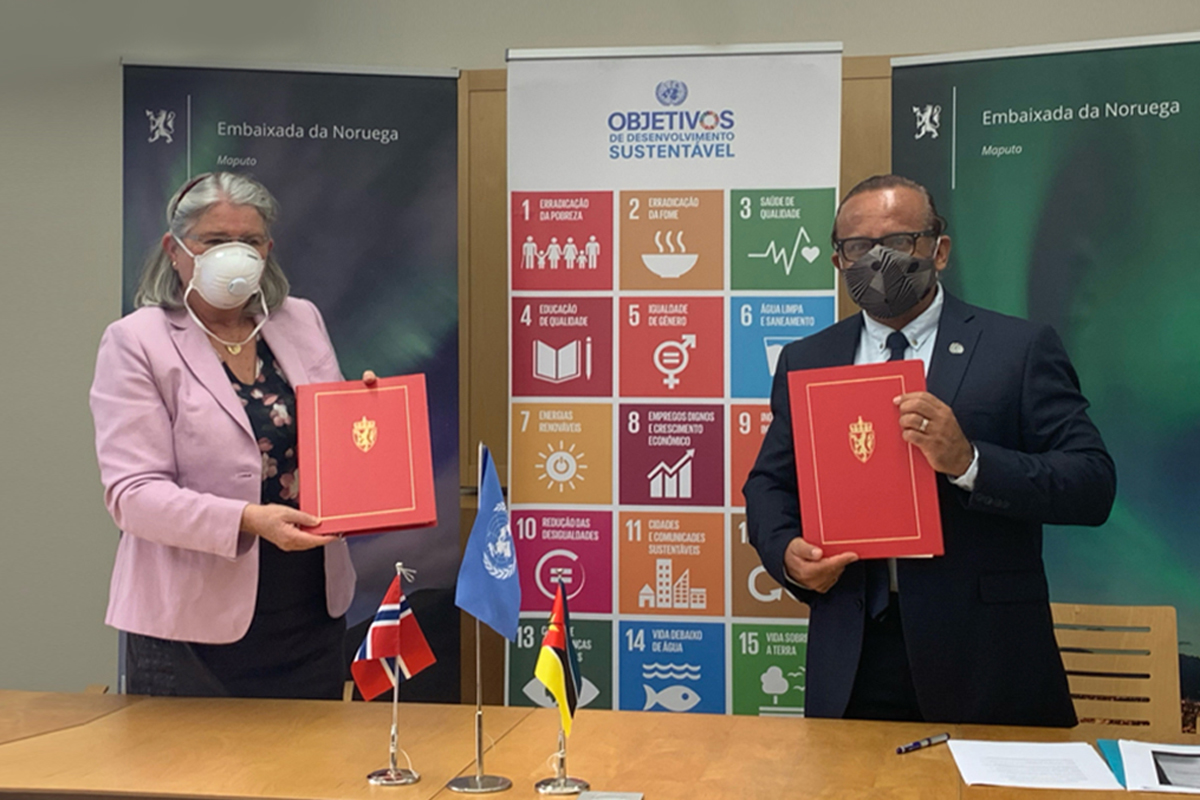 UNODC consolidates its presence and support to Mozambique with support from  Norway