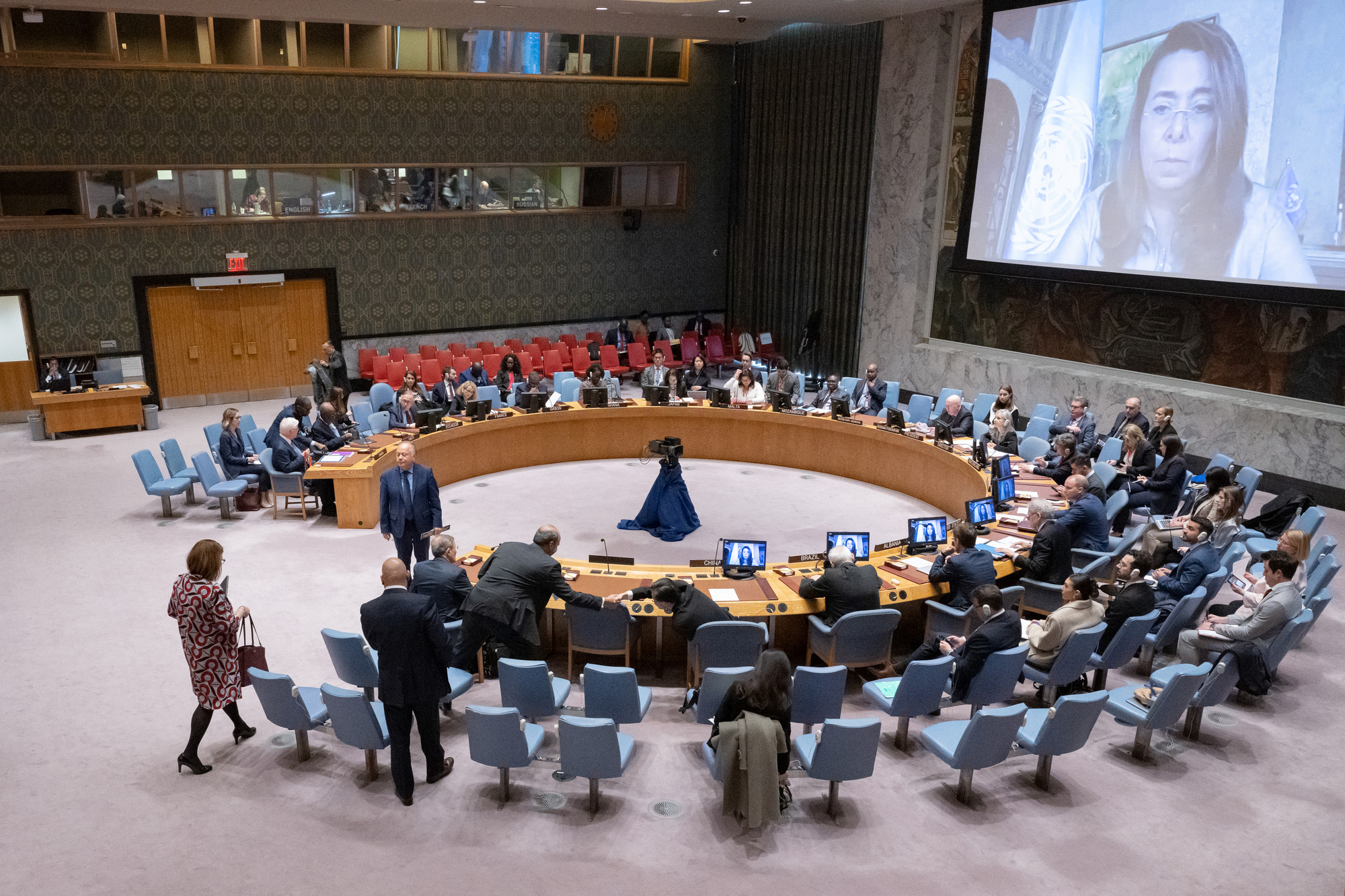 Security Council Meets on Question Concerning Haiti.