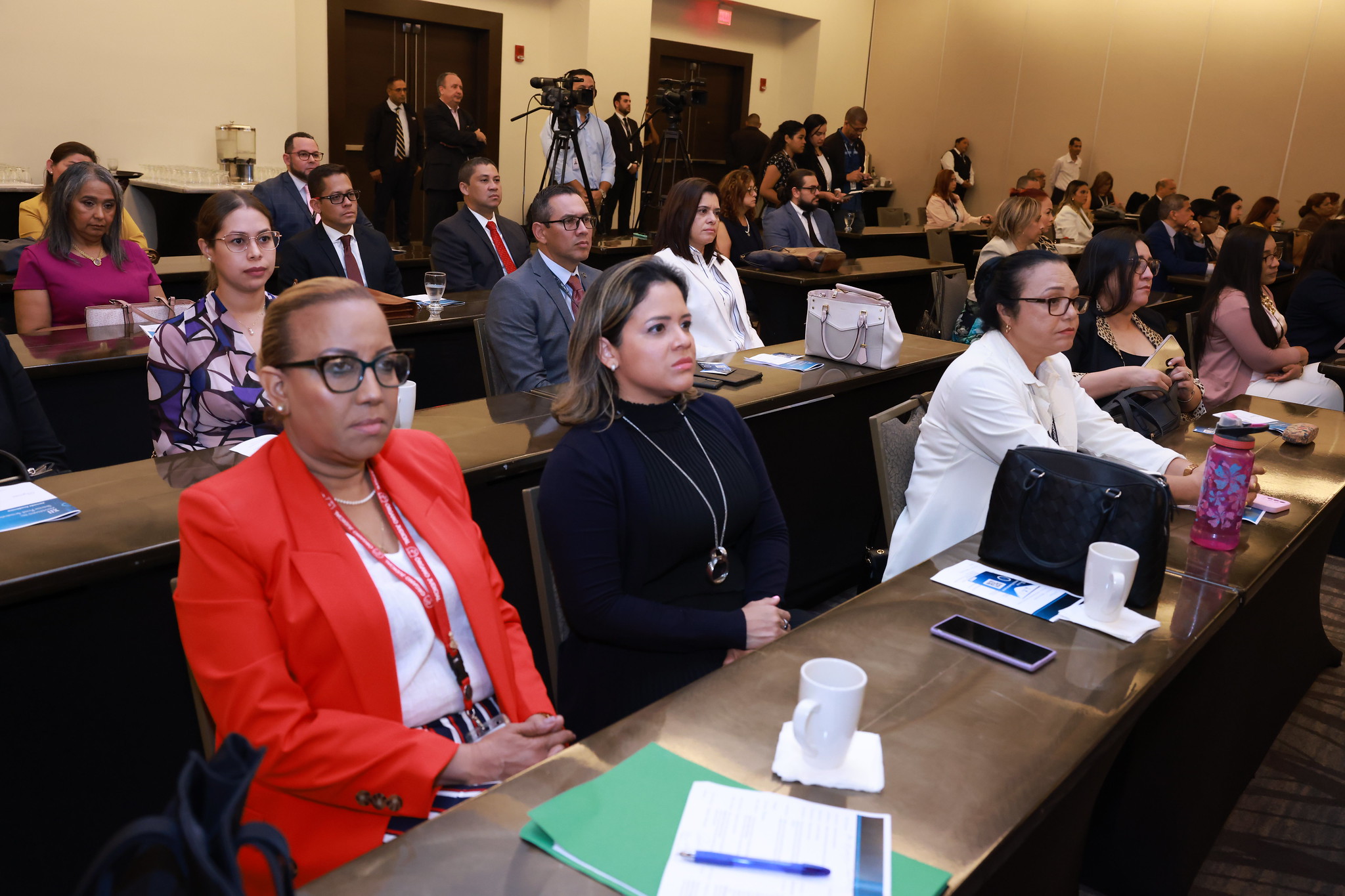 Funiconarios judiciales de Panamá en un evento del Órgano Judicial.