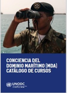 Portada del catálogo de cursos sobre conciencia del dominio marítimo (MDA)
