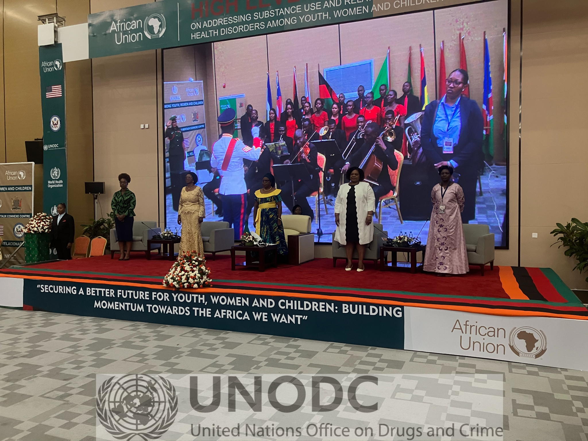 Africa Unites to Address Substance Use and Mental Health at African Union High Level Summit in Zambia