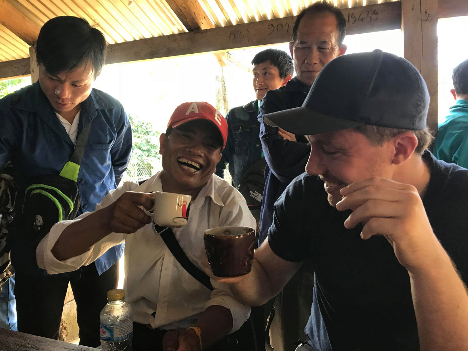 In 2020, the Vanmai farmers could taste their own coffee for the first time