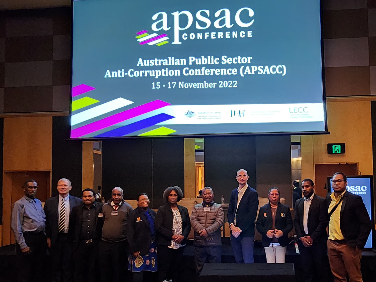 ICAC officers at the APSAC Conference