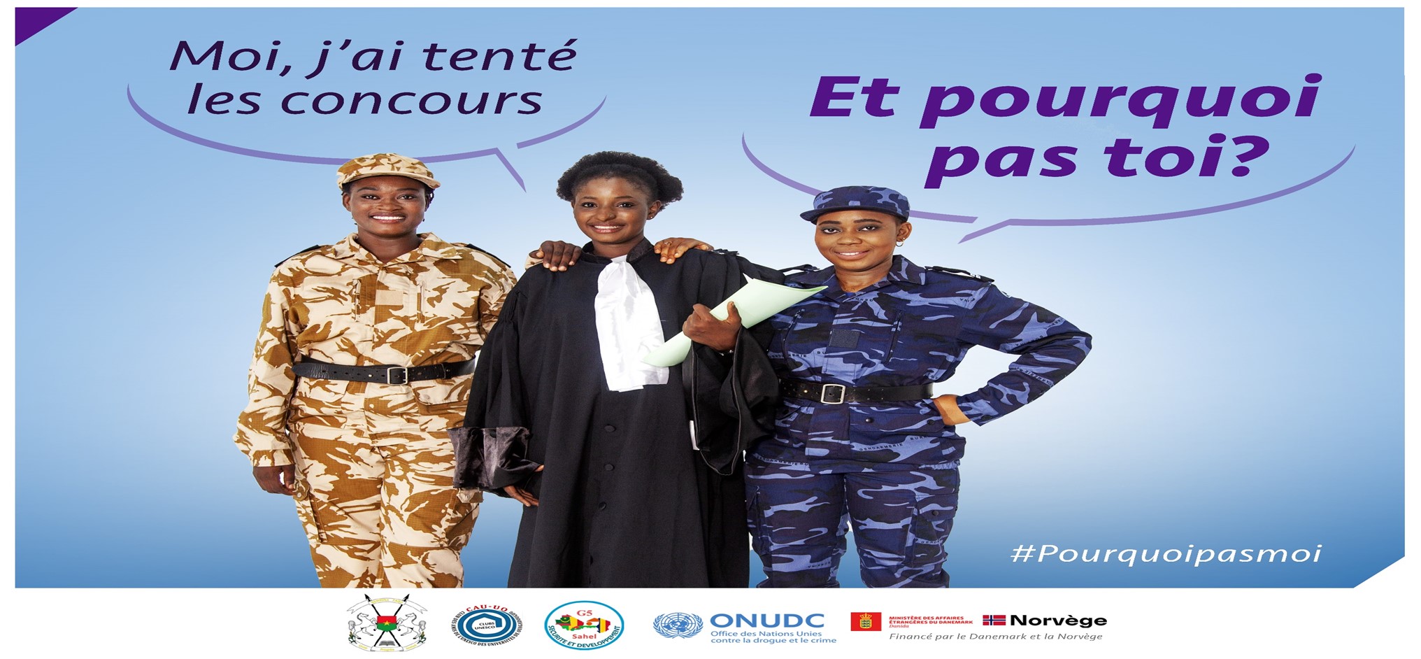 <div style="text-align: center;"><em>Ouagadougou, Burkina Faso billboard for the #WhyNotMe campaign</em></div>