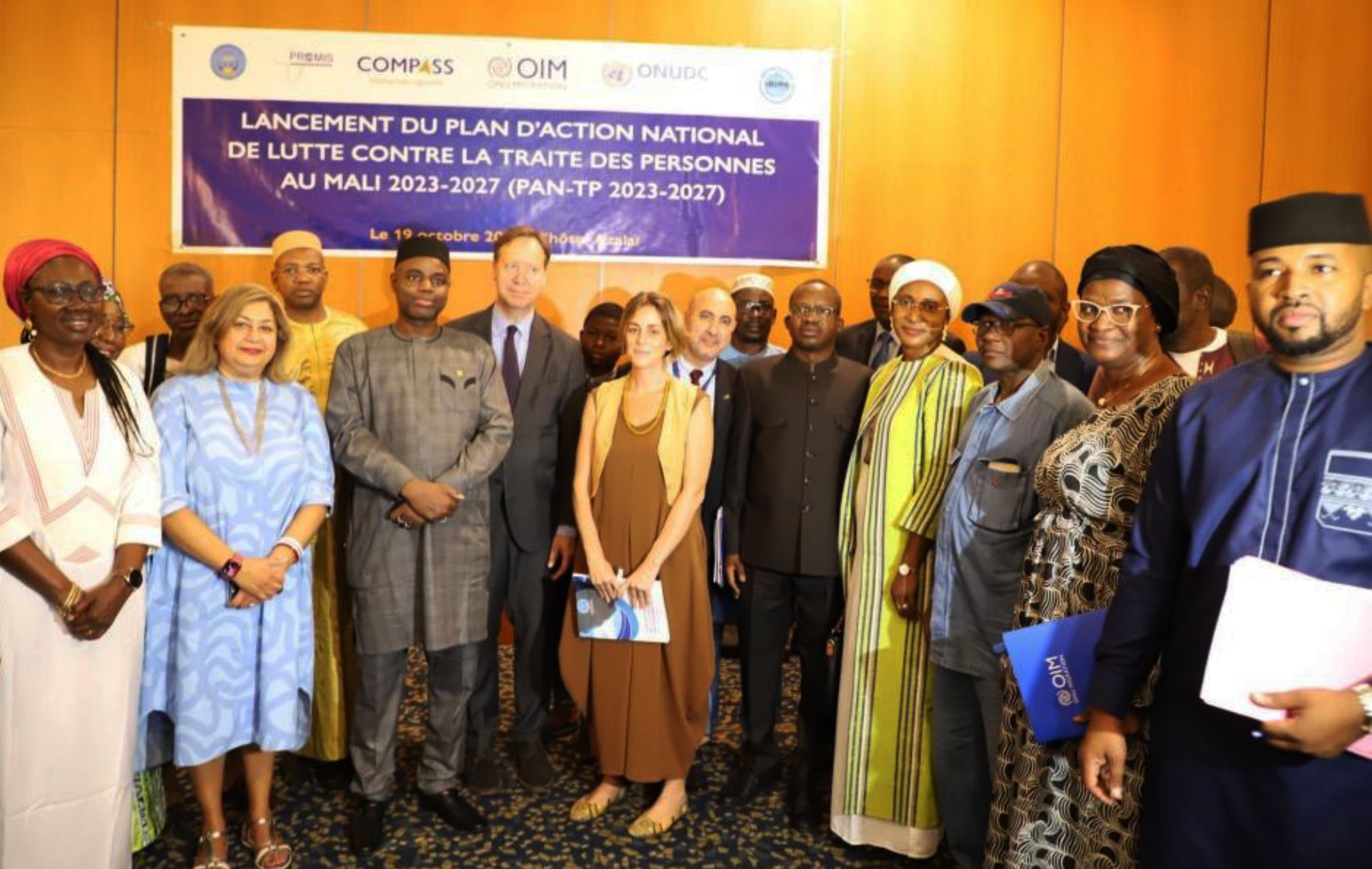 Le Mali lance un Plan d'action national de lutte contre la traite des personnes 2023-2027 avec l’appui de l’OIM et de l’ONUDC